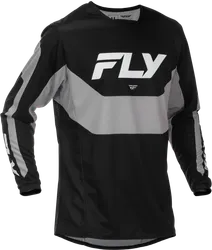 Fly Racing Adult Unisex Kinetic Jersey M Black Gray