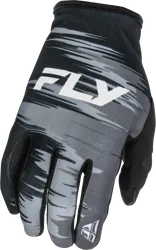 Fly Racing Lite Gloves Adult XS Black Gray White