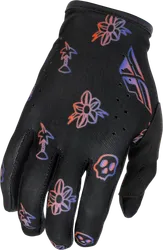 Fly Racing Lite Outline Gloves Adult S Black Red Purple
