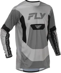 Fly Racing Adult Unisex Lite Jersey M Gray