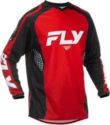Fly Racing Adult Unisex F-16 Jersey 3XL Red Black White