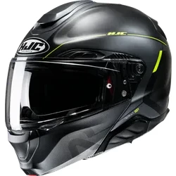 HJC Adult Unisex RPHA 91 Combust Modular Helmet Modular S Black Yellow