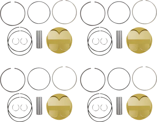 JE Ultra Series Piston Kit STD 81mm Bore 13.5:1