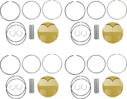 JE Ultra Series Piston Kit STD 81mm Bore 13.5:1