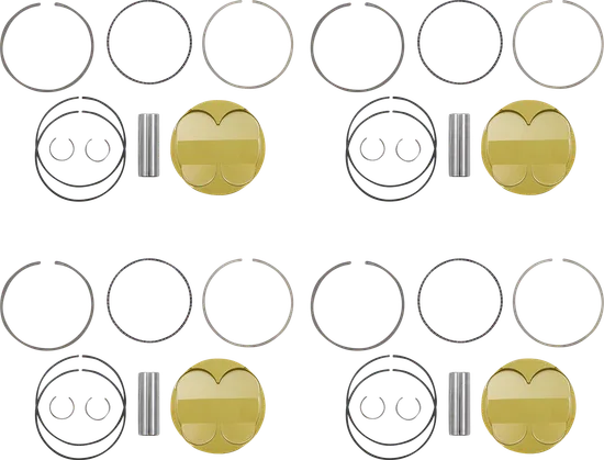 JE Ultra Series Piston Kit 2mm OB 83mm Bore 13.5:1