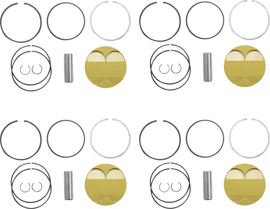 JE Ultra Series Piston Kit STD 81mm Bore 13.5:1