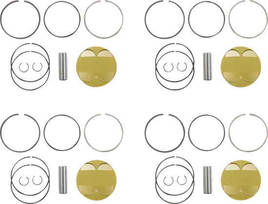 JE Ultra Series Piston Kit 2mm OB 83mm Bore 13.5:1