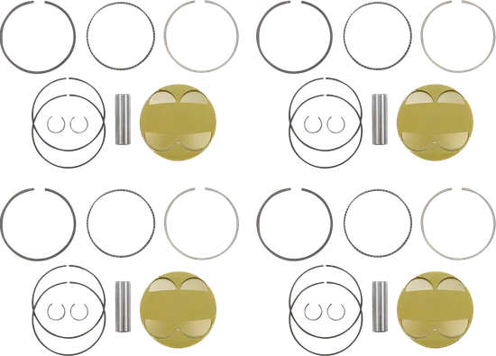 JE Ultra Series Piston Kit 3mm OB 84mm Bore 13.5:1