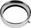 Harddrive 5/34 Tab Style Chrome Frenched Headlight Trim Ring