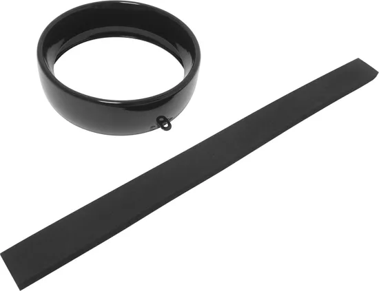 Harddrive 5/34 Tab Style Frenched Headlight Trim Ring