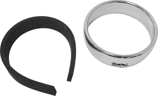 Harddrive 5 3/4 Clamp Style Frenched Headlight Trim Ring
