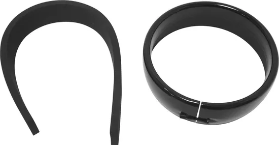 Harddrive 5/34 Clamp Style Frenched Headlight Trim Ring