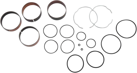 Moose Fork Bushing Kit w Washers Snap Seals 52mm Suzuki RMZ450