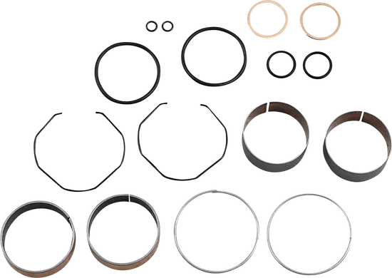 Moose Fork Bushing Kit w Washers & Snap Seals 52mm Suzuki