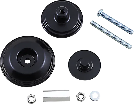 Kuryakyn Lodestar Rear Axle Sliders Black Crash Guards Protectors