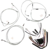 Magnum Control Clutch Brake Cable Kit Chrome for 12-14in. Apes ABS