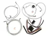 Magnum Control Clutch Brake Cable Kit Chrome for 15-17in. Apes ABS