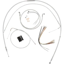 Magnum Control Clutch Brake Cable Kit Chrome for 15-17in. Apes