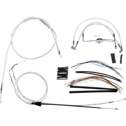 Magnum Control Clutch Brake Cable Kit Chrome for 18-20in. Apes