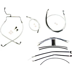 Magnum Control Clutch Brake Cable Kit Chrome for 15-17in. Apes