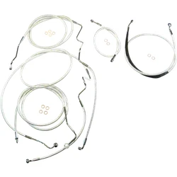 Magnum Control Clutch Brake Cable Kit Chrome for 10in. Apes ABS