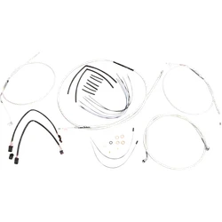 Magnum Control Clutch Brake Cable Kit Chrome for 10-12in. Apes