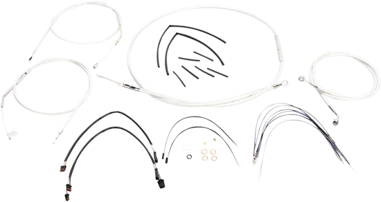 Magnum Control Clutch Brake Cable Kit Chrome for 14-16in. Apes