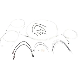 Magnum Control Clutch Brake Cable Kit Chrome for 14-16in. Apes