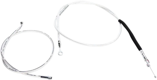 Magnum Control Clutch Brake Cable Kit Upper Chrome for 15-17in. Apes ABS