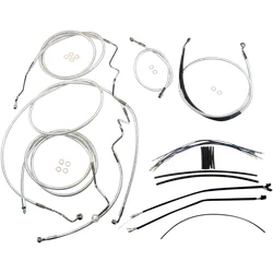 Magnum Control Clutch Brake Cable Kit Chrome for 12-14in. Apes ABS