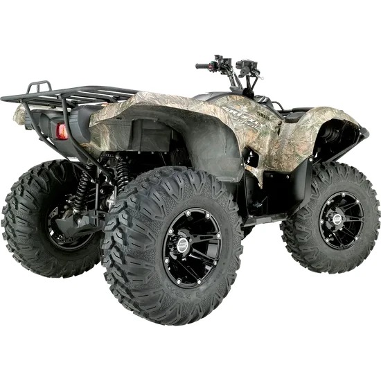 Wheel - 387X - Rear - Black - 14x8 - 4/110 - 4+4 7