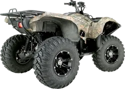 Wheel - 387X - Rear - Black - 14x8 - 4/110 - 4+4