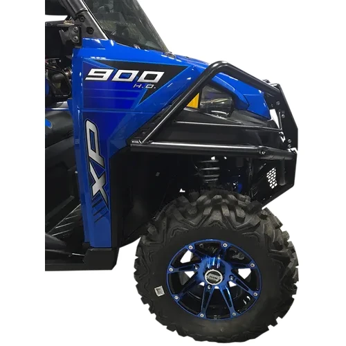 Wheel - 387X - Front - Anodized Blue/Black - 12x7 - 4/136 - 4+3 9