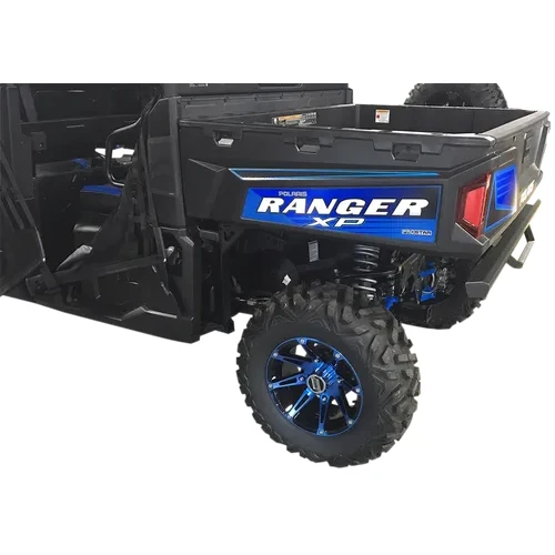 Wheel - 387X - Front - Anodized Blue/Black - 12x7 - 4/136 - 4+3 10