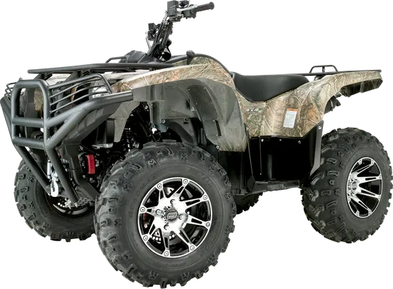 Wheel - 387X - Front - Machined Black - 12x7 - 4/156 - 4+3 4