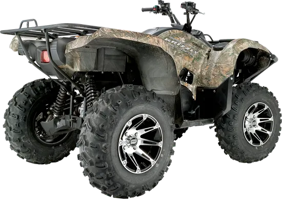 Wheel - 387X - Front - Machined Black - 12x7 - 4/156 - 4+3 1