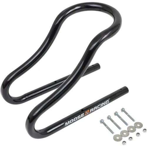 Moose Black Steel 5 IN Sport Wheel Chock Stand 3