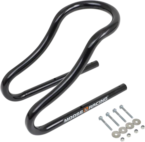 Moose Black Steel 5 IN Sport Wheel Chock Stand