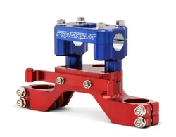 Pro Circuit Aluminum Upper Triple Tree Top Clamp w Bar Mount