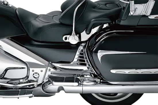 Kuryakyn Chrome Louvered Battery Box Covers Pair