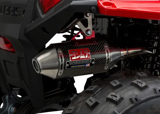 Yosh RS-2 Signature Full System CF Exhaust Pipe Polaris RZR 170