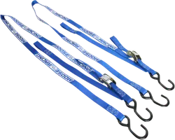 Moose Racing Blue Heavy Duty Soft Tie Down Straps
