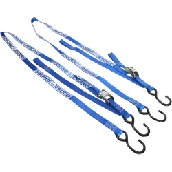 Moose Racing Blue Heavy Duty Soft Tie Down Straps