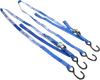 Moose Racing Blue Heavy Duty Soft Tie Down Straps