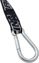 Moose Racing Black Carabiner Tie Down Straps