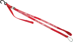 Moose Racing Red Carabiner Tie Down Straps