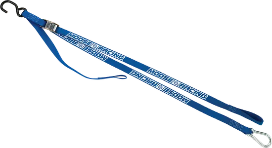 Moose Racing Blue Carabiner Tie Down Straps