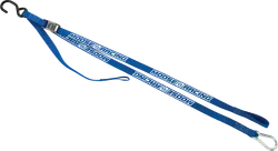 Moose Racing Blue Carabiner Tie Down Straps