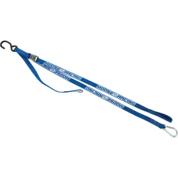 Moose Racing Blue Carabiner Tie Down Straps