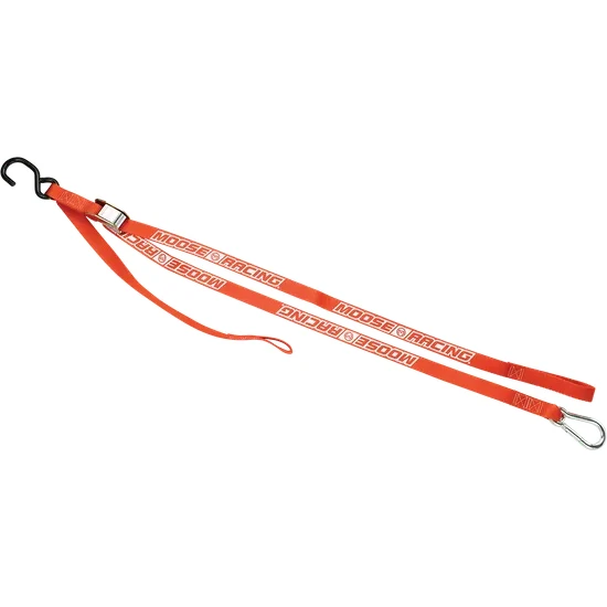 Moose Racing Orange Carabiner Tie Down Straps 1